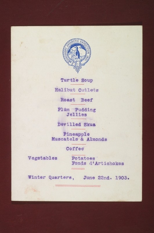 Discovery menu 1903