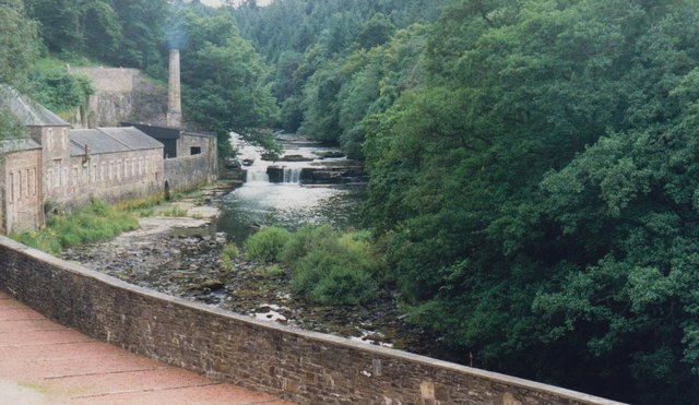 The New Lanark Retort House and Chimney image