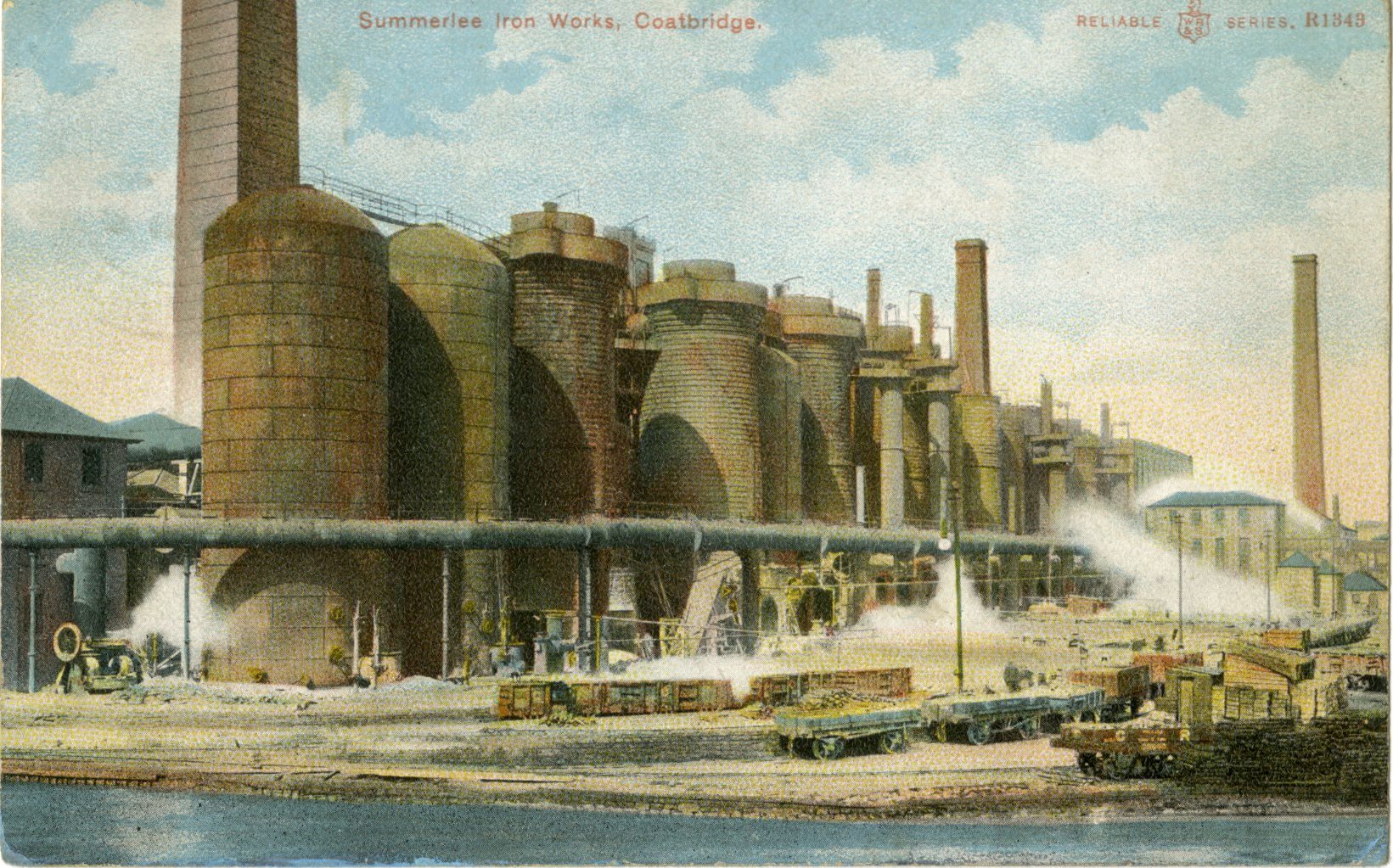 Summerlee Ironworks Coatbridge's 'Iron Burgh' Go Industrial