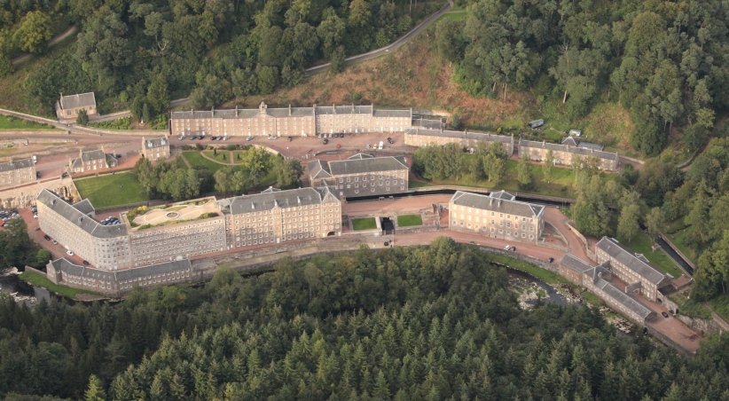 new lanark from above