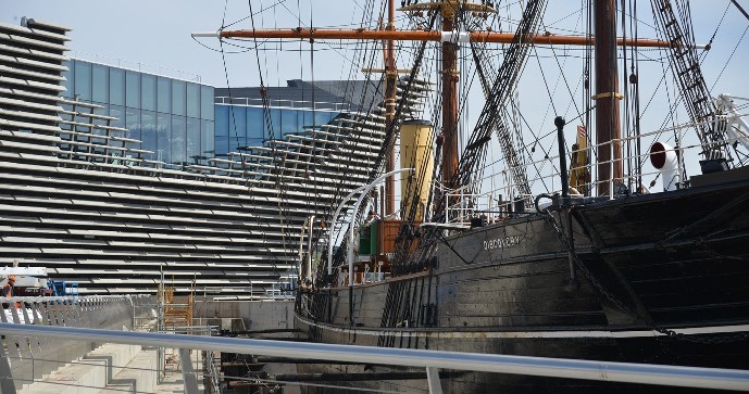 image of v&a dundee and the discovery