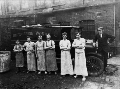 Gartsherrie Works Co-op workers image