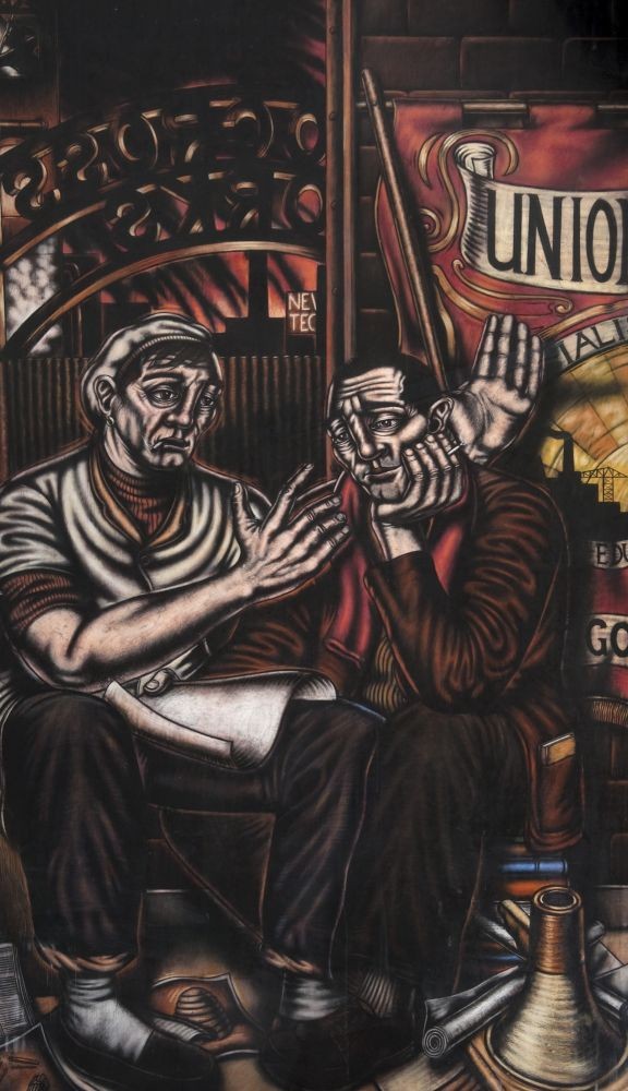 Two Trade Unionists artwork