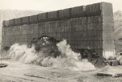 Photograph of Hopetoun Oil Works during demolition image