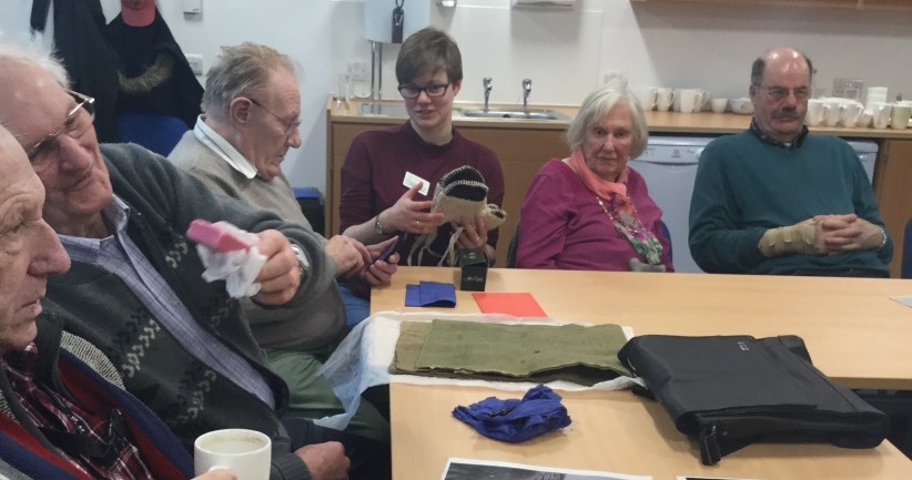 reminiscence event with Scottish fisheries museum