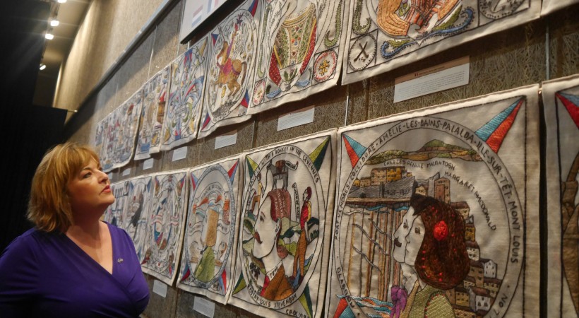 The Scottish Diaspora Tapestry image