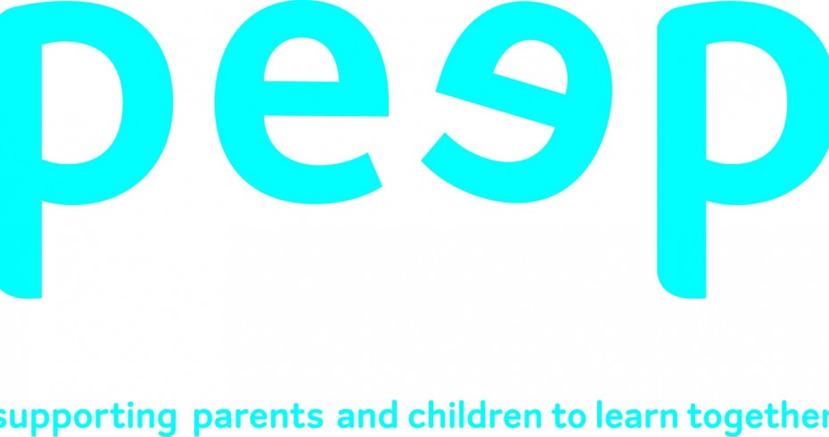 peep logo with subtitle supporting parents and children to learn together