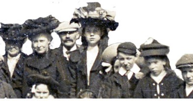 image of people wearing a variety of hats image of people wearing a variety of hats