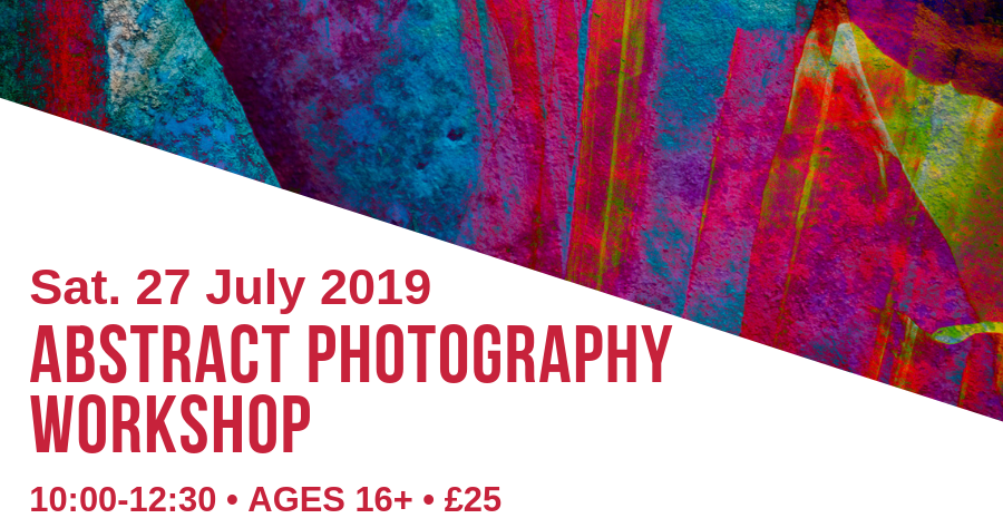 abstract photography workshop banner image