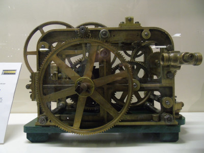 Clockwork mechanism for foghorn, Ardnamurchan Lighthouse. image