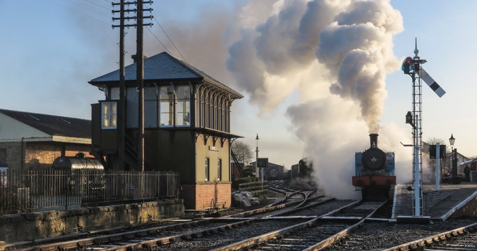 black bun steam train bo'ness