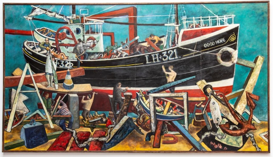 the boat builders by john bellany