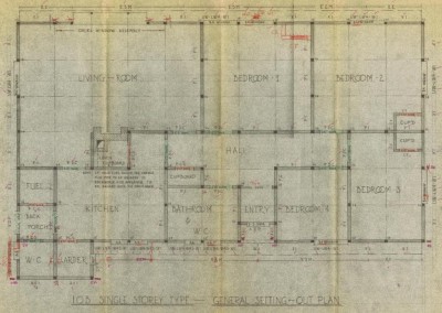 Original floor plan of, Auchindrain's Colt House image