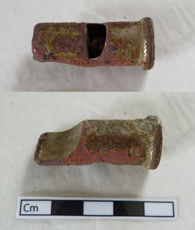 Small metal whistle image