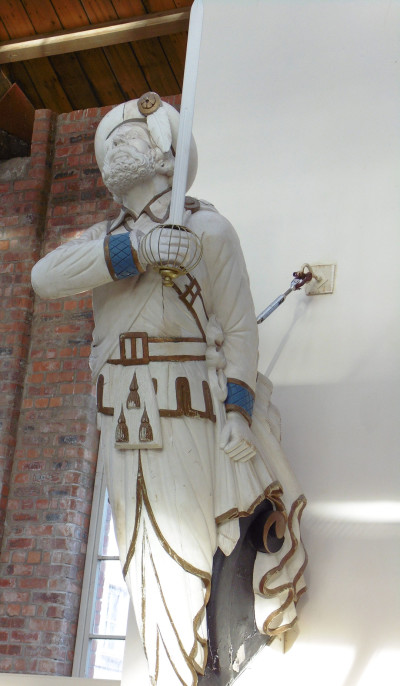 Figurehead from RMS Claymore image