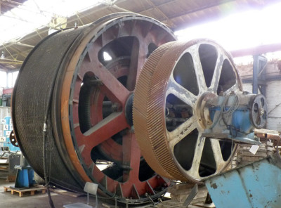 Colliery Headframe winder image