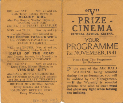 Cinema Programme image