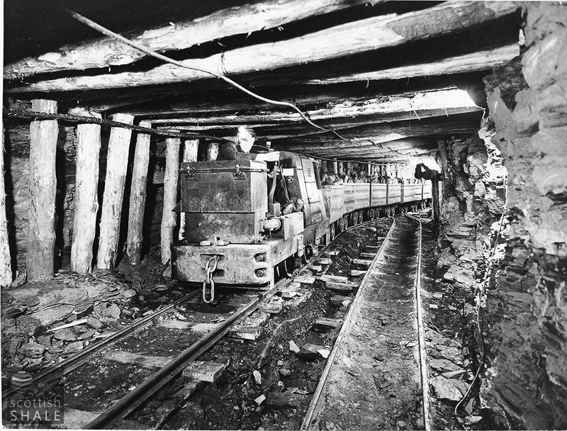 Underground Locomotive Fraser Pit