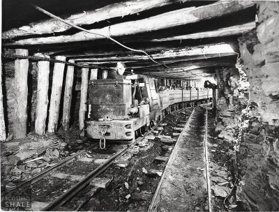 Underground Locomotive at Fraser Pit image