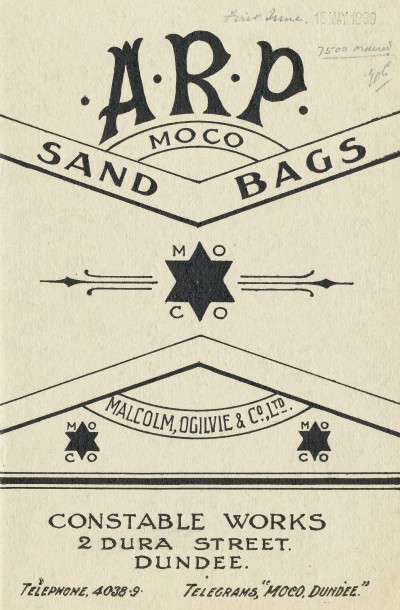 A.R.P. M.O.C.O Sand Bags image