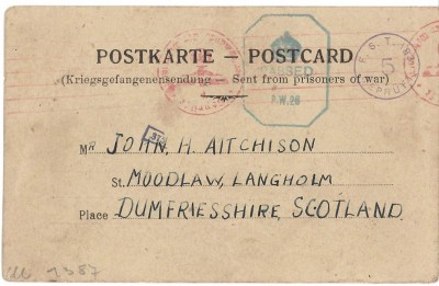 Postcard from POW image