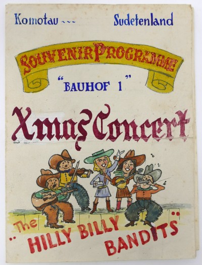 Souvenir Programme from Bauhof 1 and the Hilly Billy Bandits image