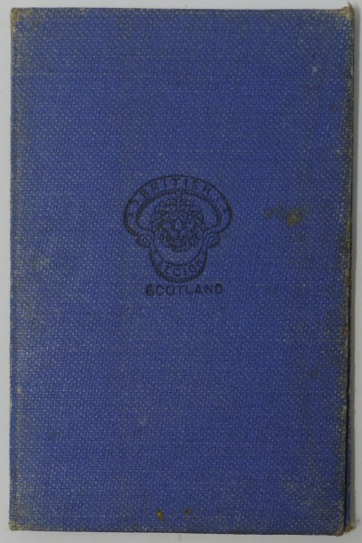 British Legion membership book image