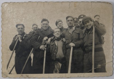 Photograph of soldiers in snow image