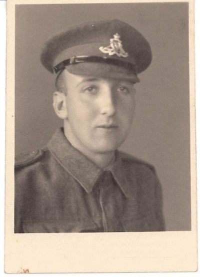 Photograph of man in uniform 'Stoker' image