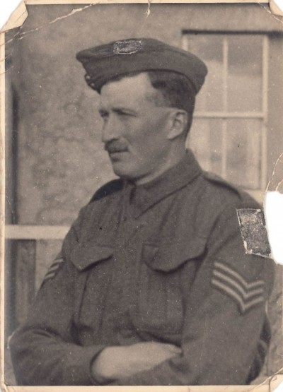 Photograph of man in uniform 