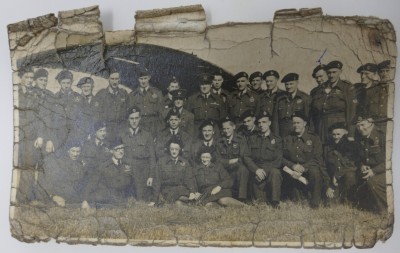 Photograph of group of men and women in uniform image