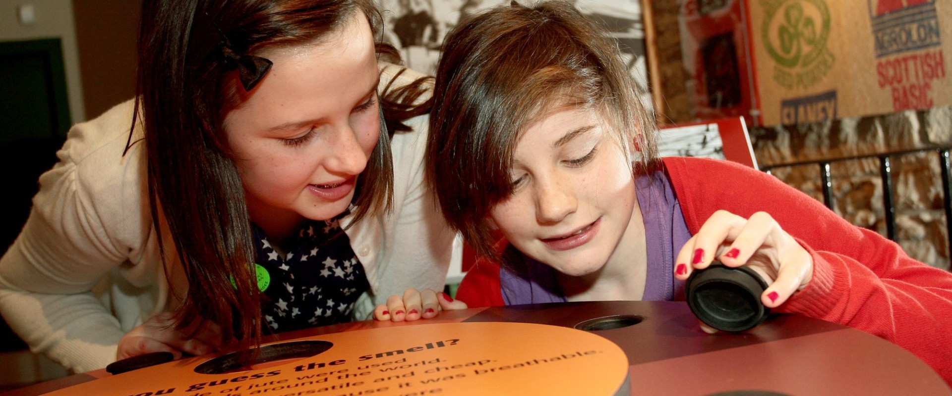 Verdant Works museum, Smell interactive image