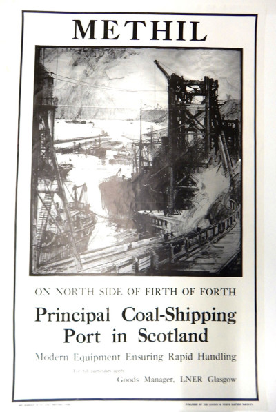 Methil Docks Poster by Frank H. Mason image